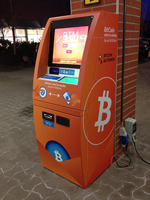 Bitcoin automata, ATM.